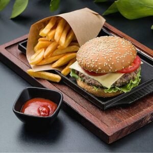 Chicken Burger with Fries
